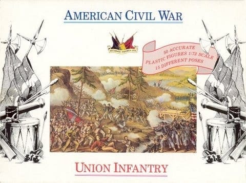 Accurate - 7202  - Union Infantry box cover image