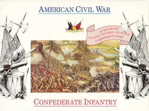 Accurate - 7203  - Confederate Infantry box cover image