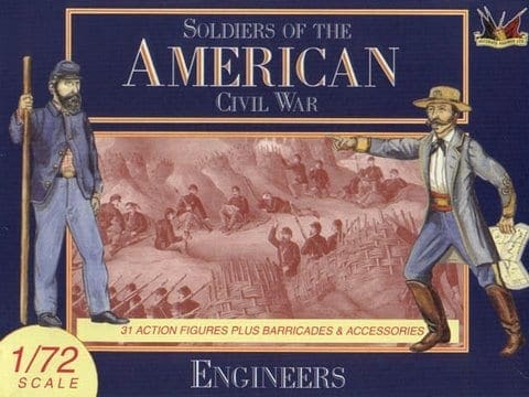 Accurate - 7209  - Confederate Engineers box cover image