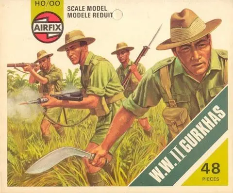 Airfix 01754 WWII Gurkhas 1/72 Soldiers 48 pieces  A01754  new sealed 