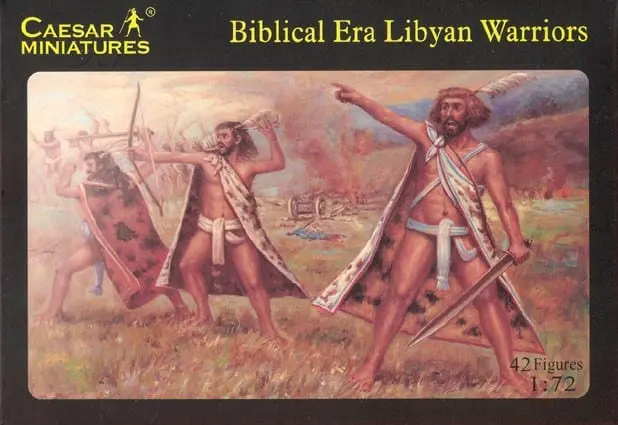 CAESAR MINIATURES CAEH022 era Biblica 1/72; esercito Libico 