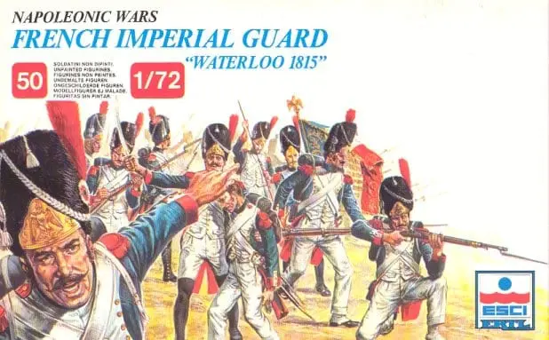 ESCI Napoleonic Wars 1815 French Imperial Guard Historical Miniatures 1 72 for sale online 