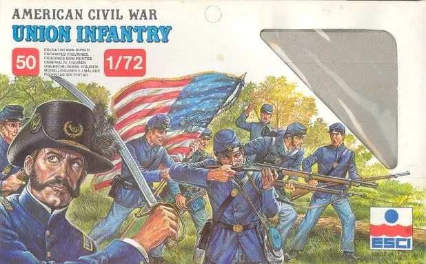 ESCI - 222 - Union Infantry box cover image