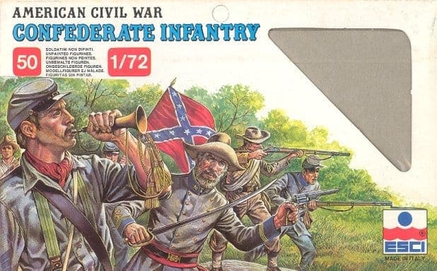 ESCI - 223 - Confederate Infantry box cover image