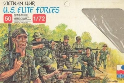 American Special Forces 1:72-51-6078S Italeri Plastic Model Kit Vietnam War 