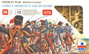 ESCI - 220 - Crimean War Lord Cardigan's 11th Hussars box cover image