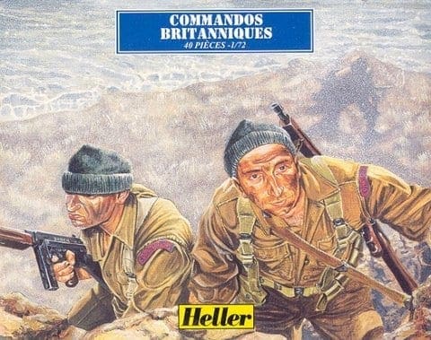 - Commandos Britanniques Heller 49632 1:72 britische Soldaten 
