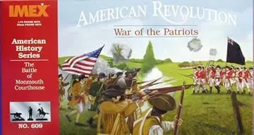 Revolutionary War British artillery set American History series Imex 555 - 1 