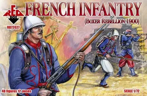 Boxer Rebellion Red Box 1/72 72018 Russian Infantry ! 