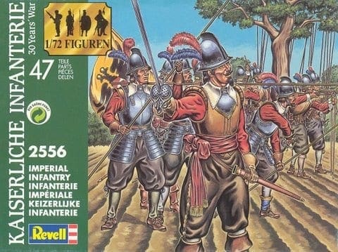 Revell 1/72nd scale plastic set #2556 30 Years War Imperial Infantry