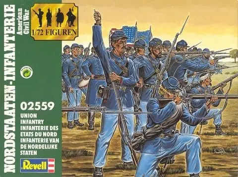 Revell - 02559 - Union Infantry box cover image