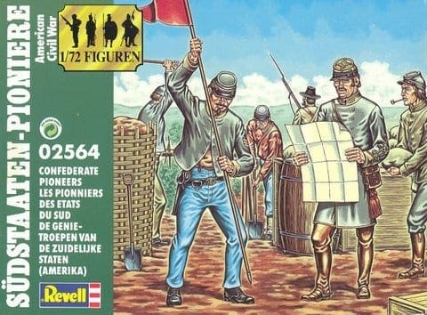 Revell - 02564 - Confederate Pioneers box cover image