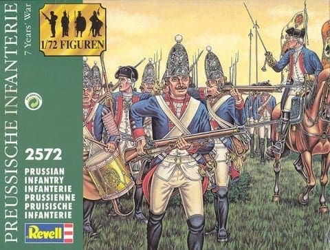 Revell - 02572 - Seven Years War Prussian Infantry box cover image