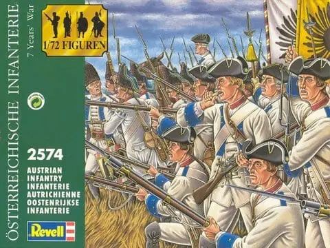 Revell - 02574 - Seven Years War Austrian Infantry box cover image