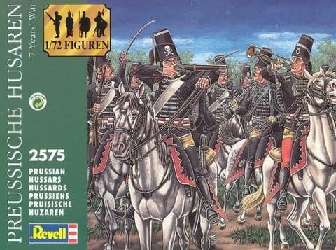 Revell - 02575 - Seven Years War Prussian Hussars box cover image