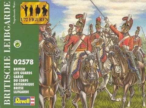 1/72 Scale 34 Piece MIB Napoleonic Revell #2578 British Life Guards 
