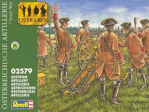 Revell - 02579 - Seven Years War Austrian Artillery box cover image