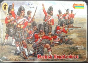 Strelets - 029 - Crimean War British Highlanders box cover image