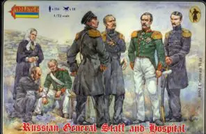 Strelets - 051 - Crimean War Russian General Staff and Hospital box cover image
