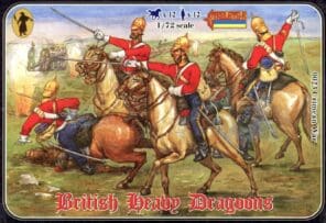 Strelets - 023 - Crimean War British Heavy Dragoons box cover image