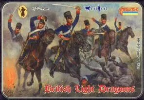 Strelets - 040 - Crimean War British Light Dragoons box cover image