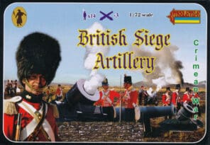 Strelets - 062 - British Siege Artillery (Crimean War) box cover image