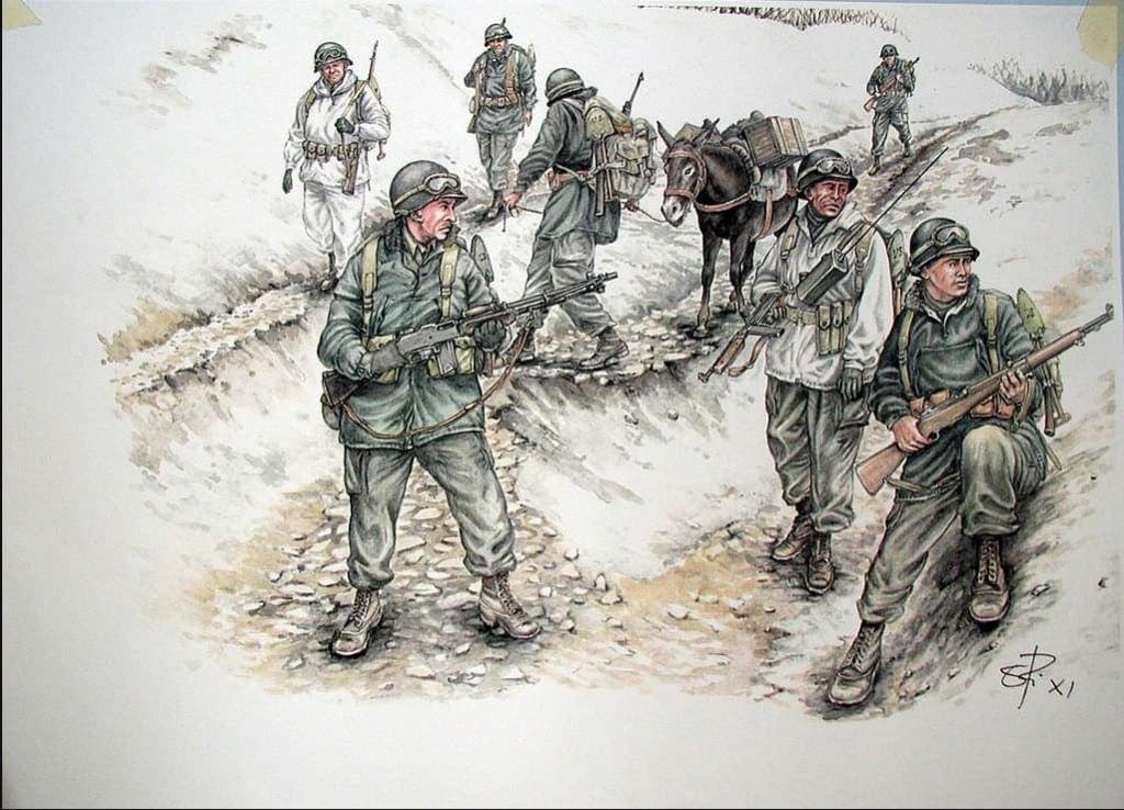 Waterloo 1/72 WWII US Mountain Troops 