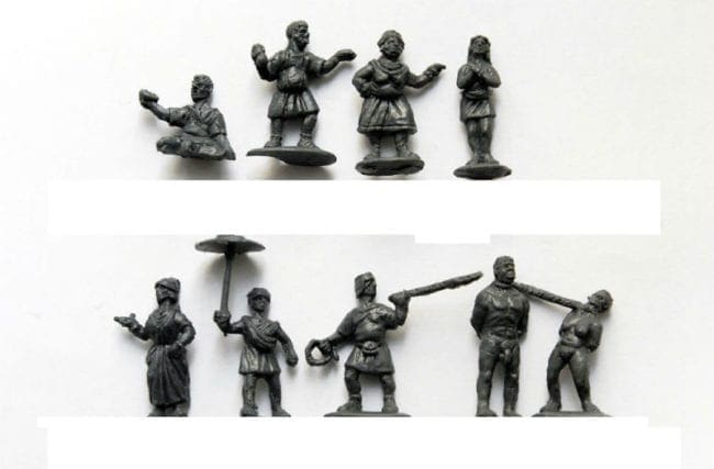 MIB toy soldiers 1/72 Linear-B 003 Roman Tavern Strelets 