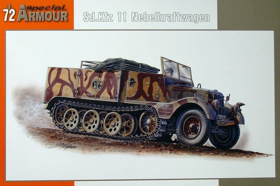 Special Armour 1/72 Sd Kfz 11 Nebelkraftwagen # 72004 