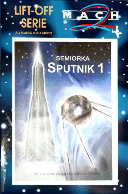Mach 2 1/72 Semiorka Sputnik 1 Rocket # L011 