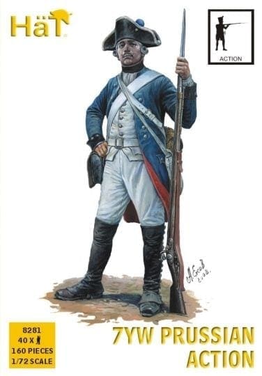 Hät - 8281 - 7YW Prussian Infantry, Action box cover image