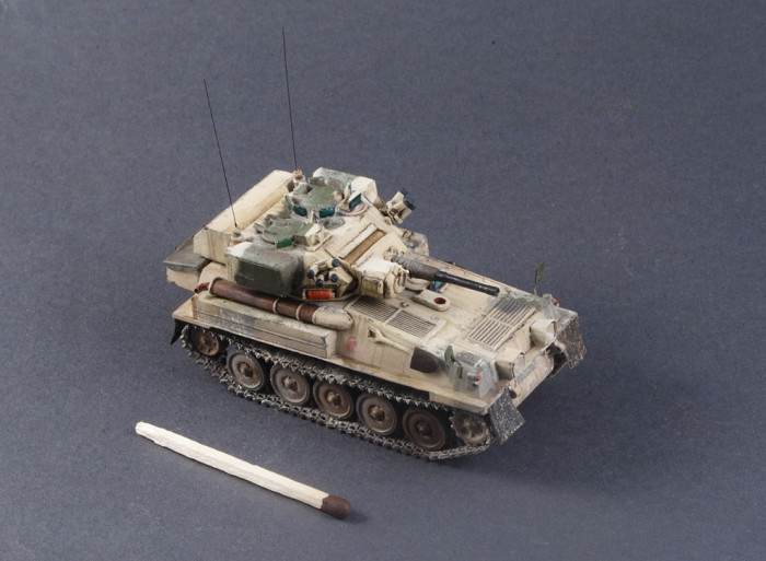 1:72 Scale Model tank FV101 Scorpion Armored Reconnaissance Vehicle UK 