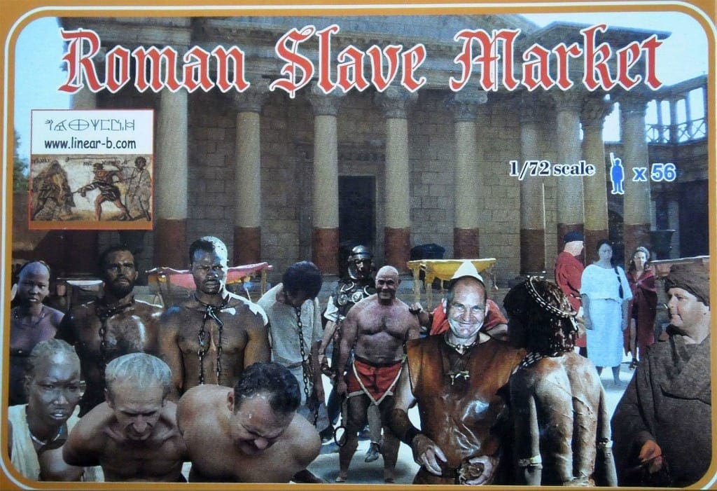 LINEAR-B SERIE LIMITED FIGURES 1/72 MADE GERMANY 072 Roman Market 