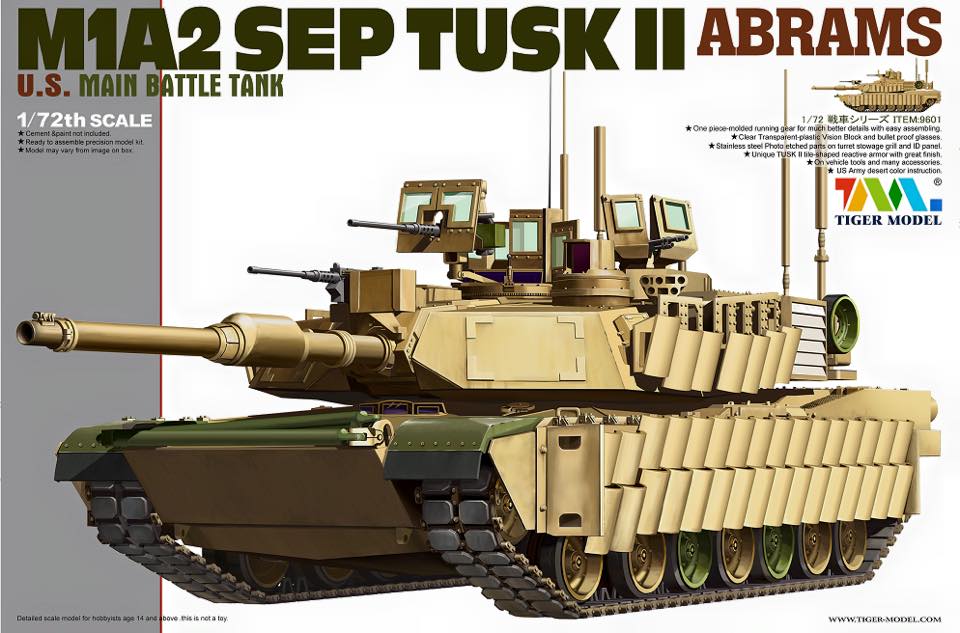 state of the art price is for 1 piece New USA tank ABRAMS M1 model 1:72 