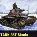 Attack AT72840 1/72 WWII German Pzkpfw 35 A8/T-11 Light Tank t