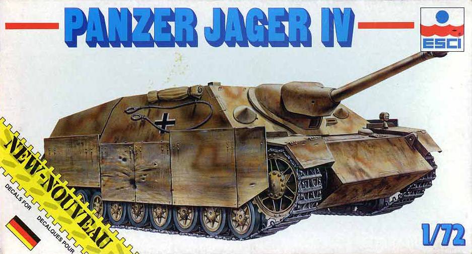 ESCI - 8320 - 8056 - Panzer Jager IV (Sd.Kfz. 162 Ausf. F) - 1/72 Scale ...