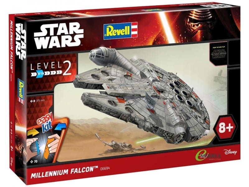 Revell Star Wars The Force Awakens Millennium Falcon 851822 for sale online 