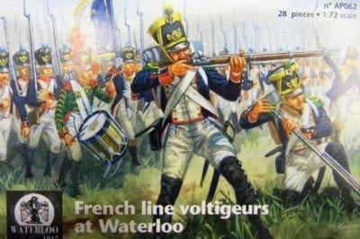 1:72 Waterloo 1815 AP0611815 French line infantry fusiliers marching 