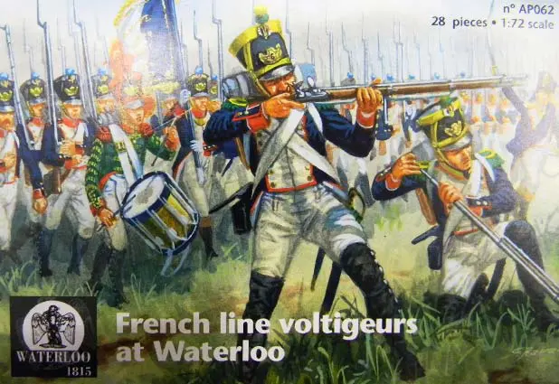 ODEMARS HYTTY YKREOL 1/72 Hougoumont 1815 French Line Infantry RARE IN BLACK