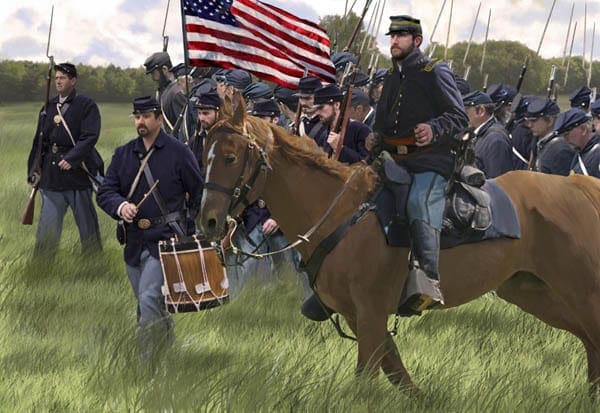 Strelets - 149 - US Infantry on the March box cover image