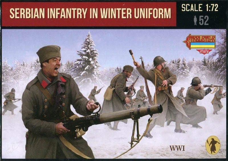 WWI Russian Infantry in Winter Unif STRELETS MINIATURES 1/72 sold out Catalog 