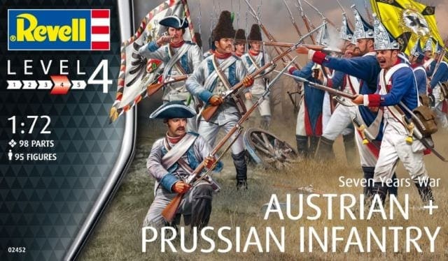 Revell - 02452 - Austrian & Prussian Infantry box cover image