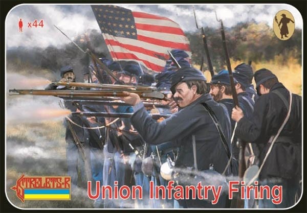 Strelets - 159 - Union Infantry Firing box cover image