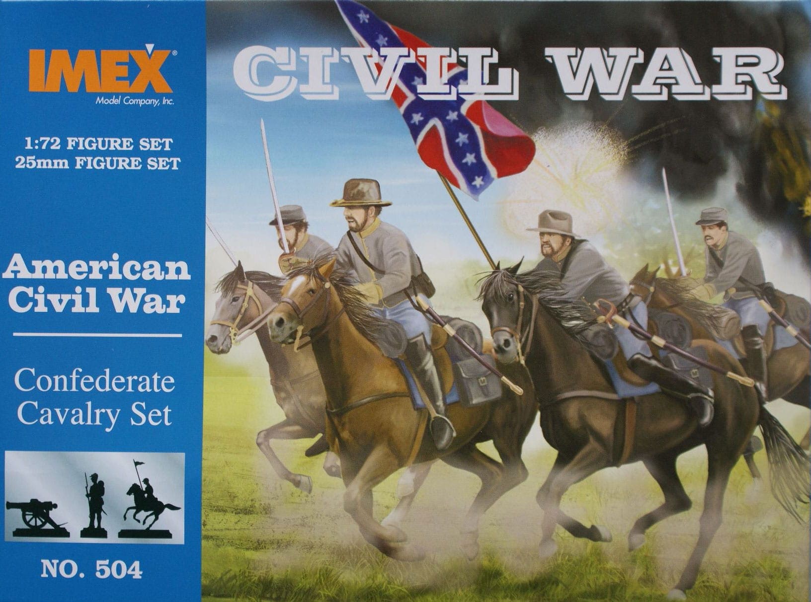 Imex - 504 - Confederate Cavalry box cover image