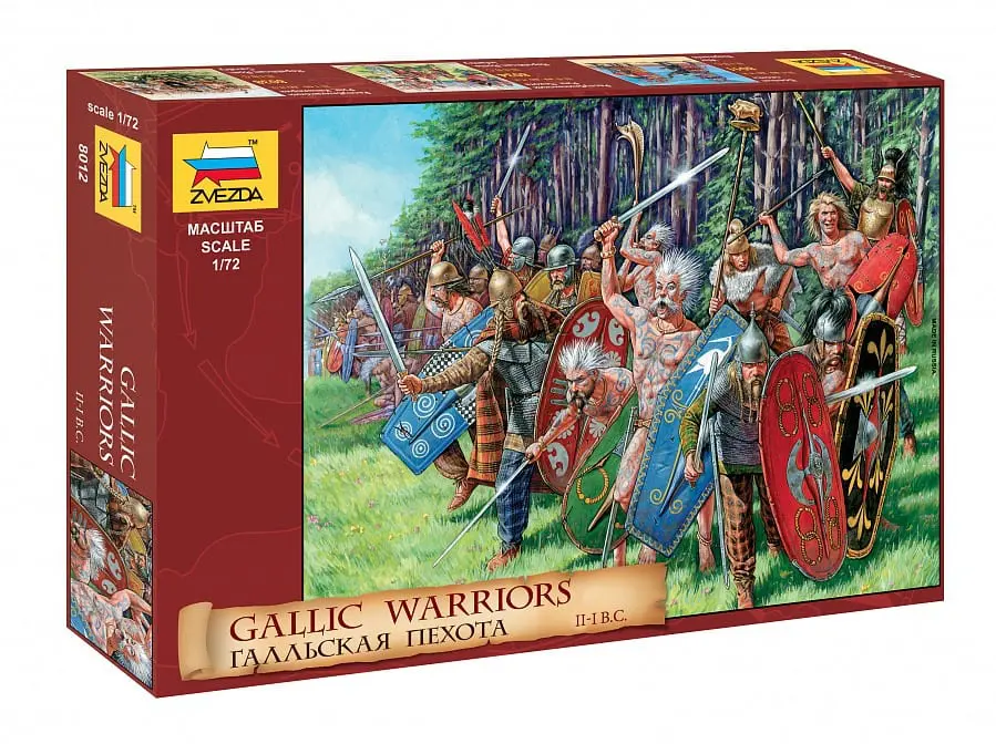 HAT 1/72nd Ancient Gallic Warband Plastic Figures Set 8089 NEW! 