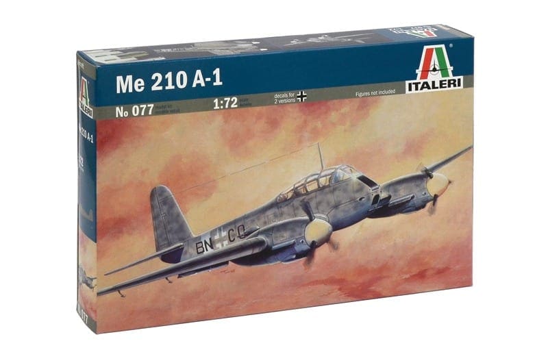 Italeri - 077 - ME 210 A-1 - 1/72 Scale Model