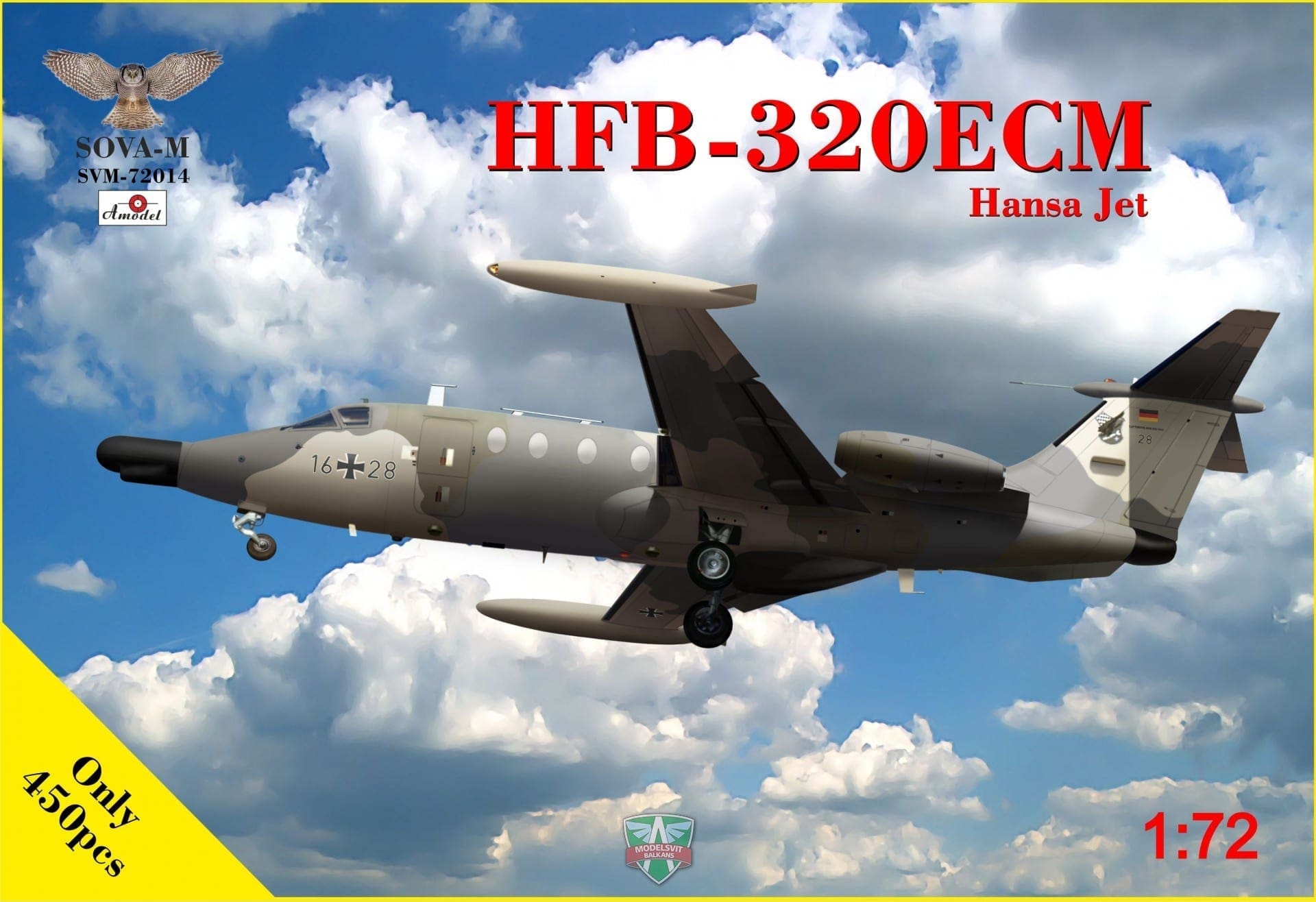 1/72 HFB-320 Hansa Jet Amodel 72328 