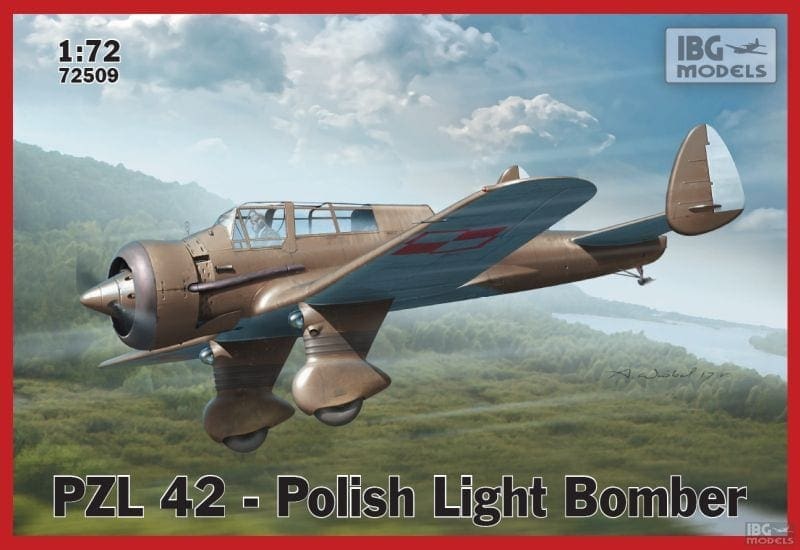 IBG Models 1/72 PZL 23B KARAS II Polish WWII Light Bomber 
