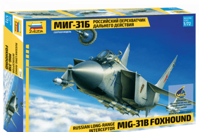 Hasegawa 1/72 MiG-31B Foxhound Kazakh Air Defense Forces Plastic Model 