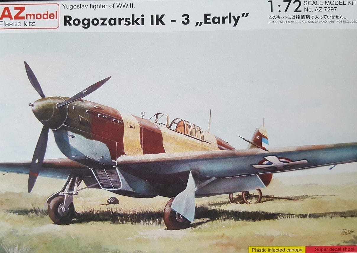 Frrom-Azur 1/72 Rogozarski IK-3 'April Fights' # FR012 